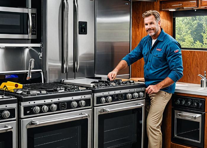 RV appliance repair and service