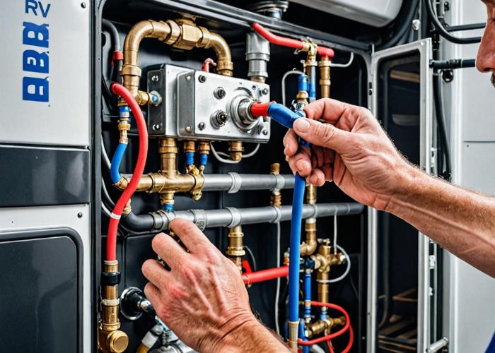 RV plumbing system repair and maintenance